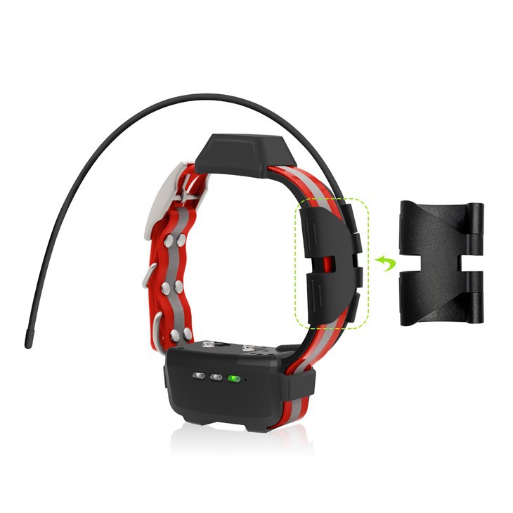 Antennhållare för TR-hundhalsband